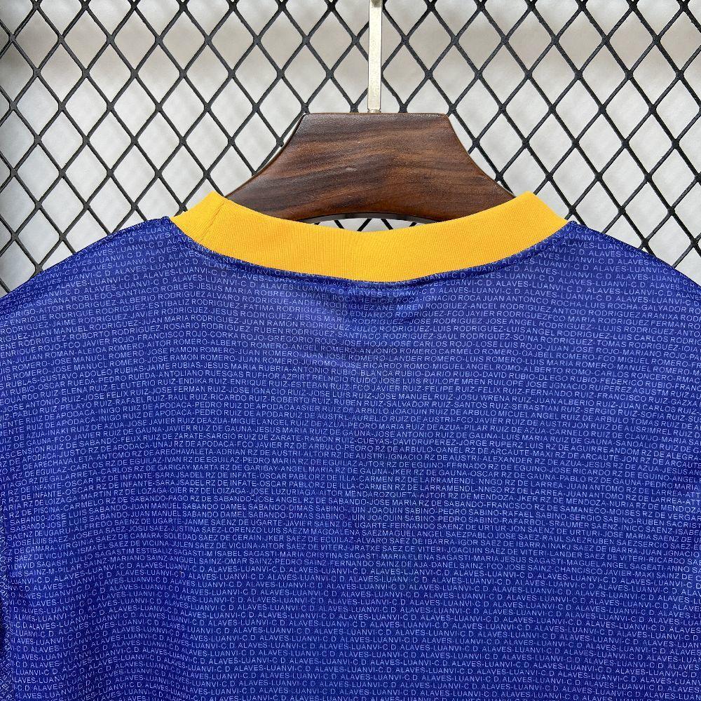 Camiseta Retro Deportivo Alaves FINAL UEFA 2000-01 - Fútbol Club Vintage