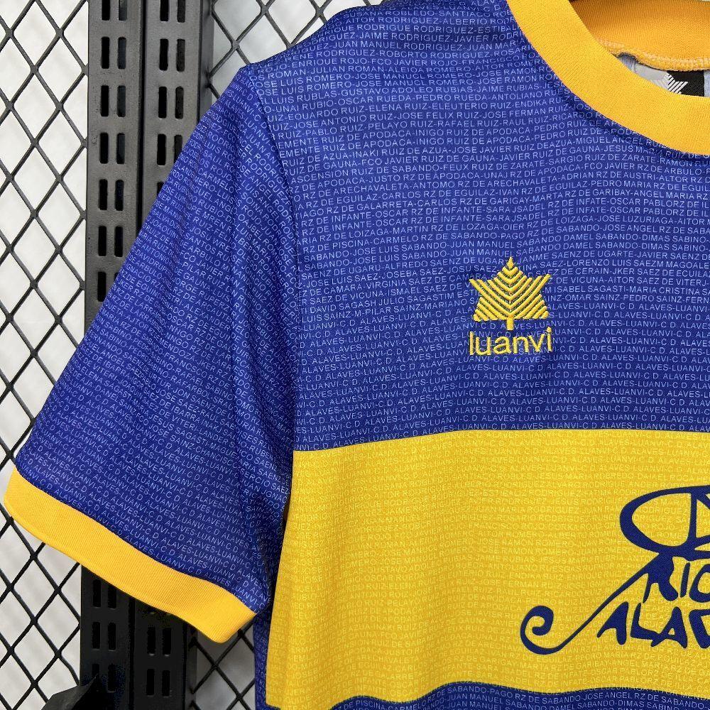 Camiseta Retro Deportivo Alaves FINAL UEFA 2000-01 - Fútbol Club Vintage