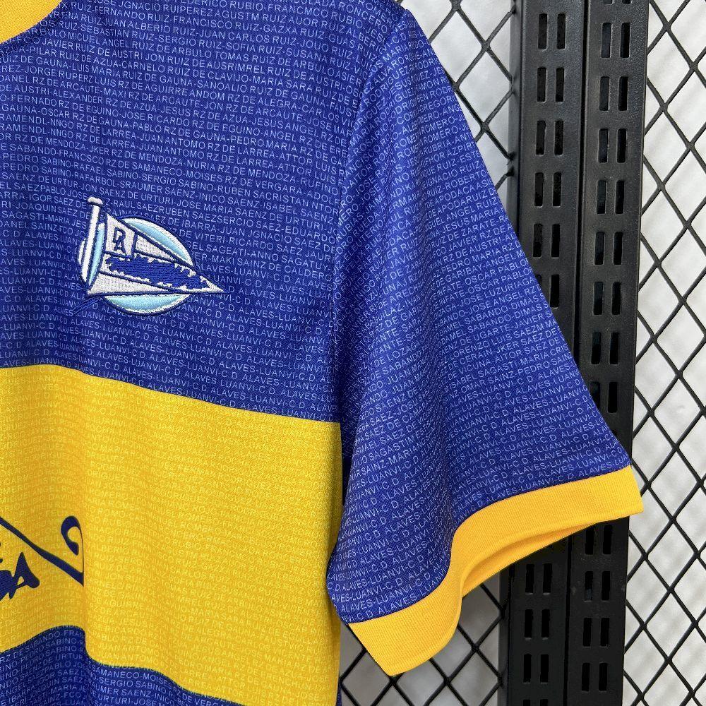 Camiseta Retro Deportivo Alaves FINAL UEFA 2000-01 - Fútbol Club Vintage