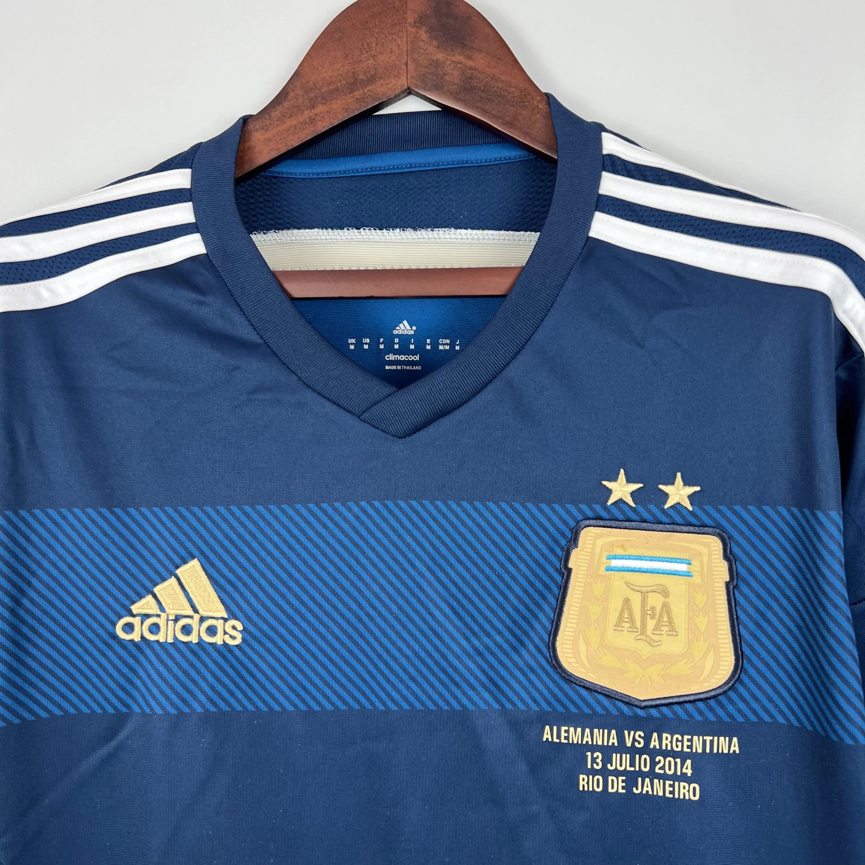 Argentina Visitante Manga Larga 2014 - Fútbol Club Vintage
