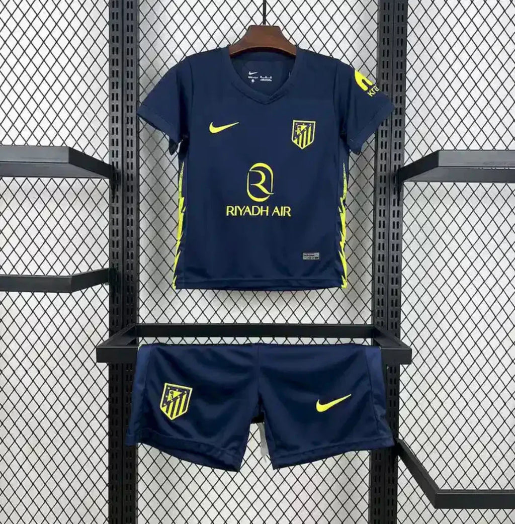 Atlético de Madrid Visitante Niños 2025-26 - Fútbol Club Vintage