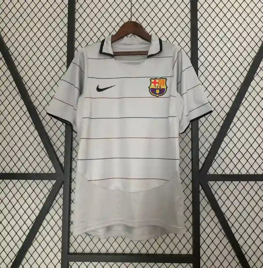 Camiseta Visitante Retro FC Barcelona 2003-04 - Fútbol Club Vintage