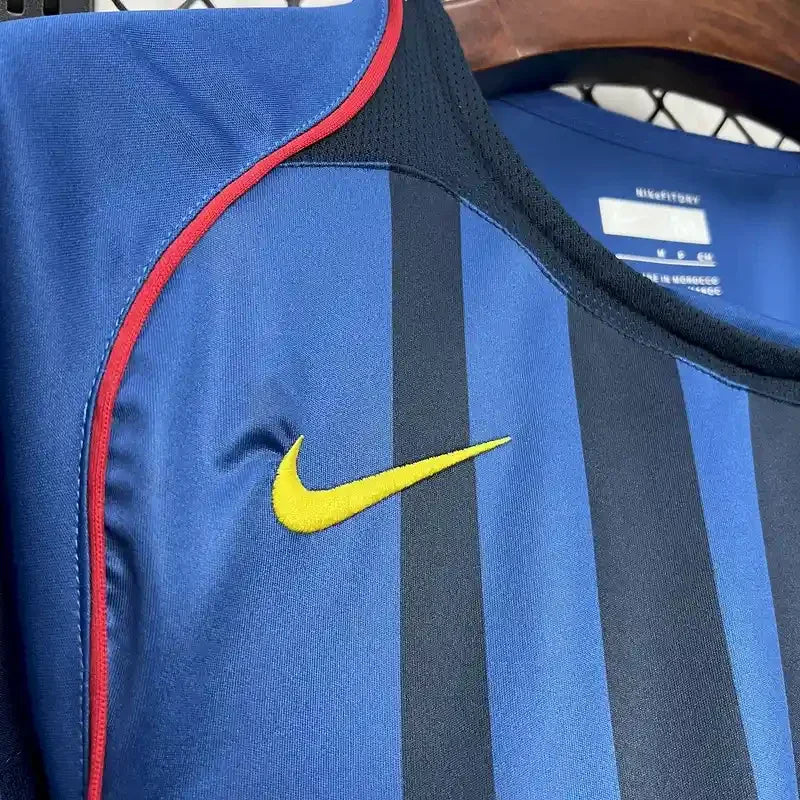 Camiseta Visitante Retro FC Barcelona 2004-05 - Fútbol Club Vintage