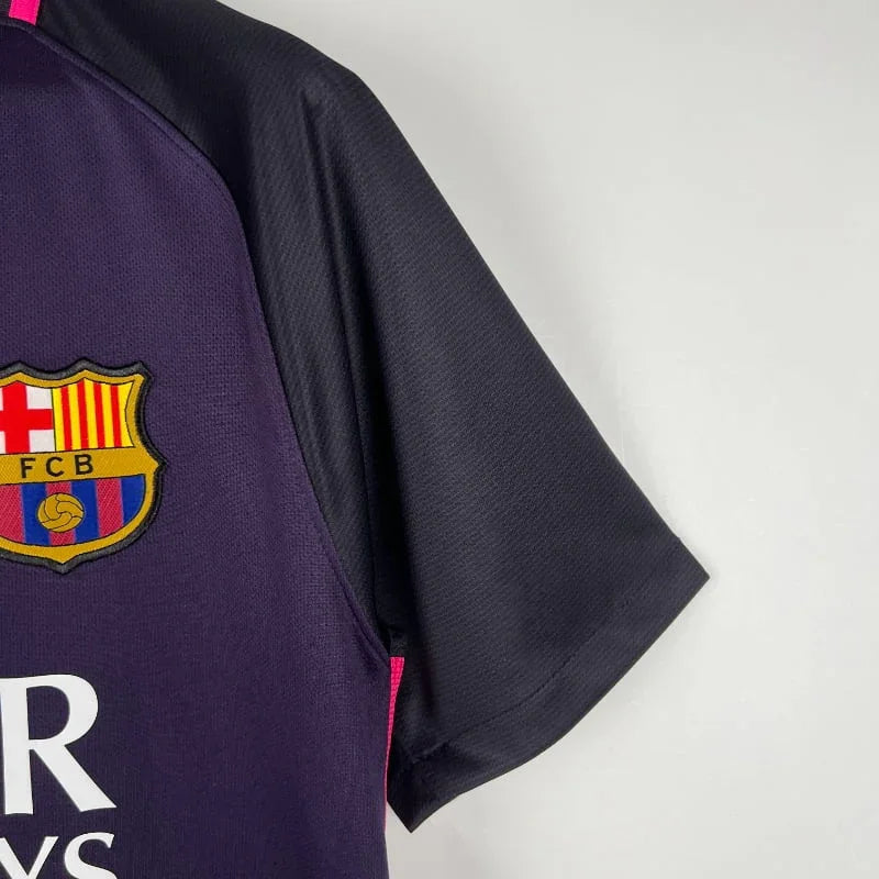 Camiseta Retro VisitanteFC Barcelona 2016-17 - Fútbol Club Vintage