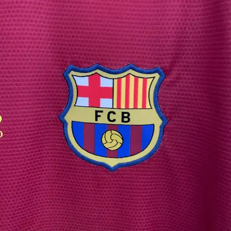 Camiseta Manga Larga Retro FC Barcelona 2008-09 - Fútbol Club Vintage