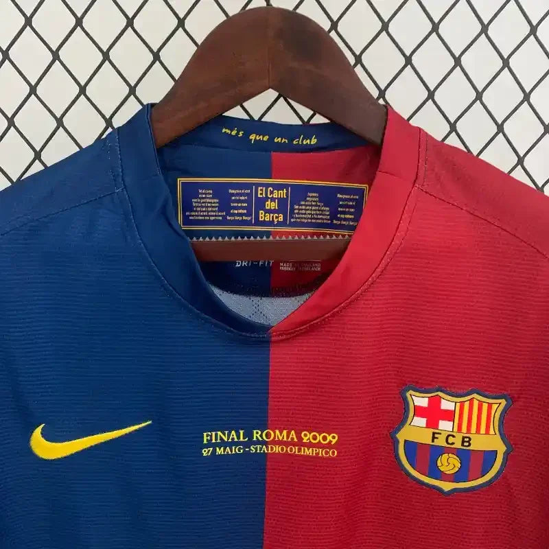 Camiseta Manga Larga Retro FC Barcelona 2008-09 - Fútbol Club Vintage
