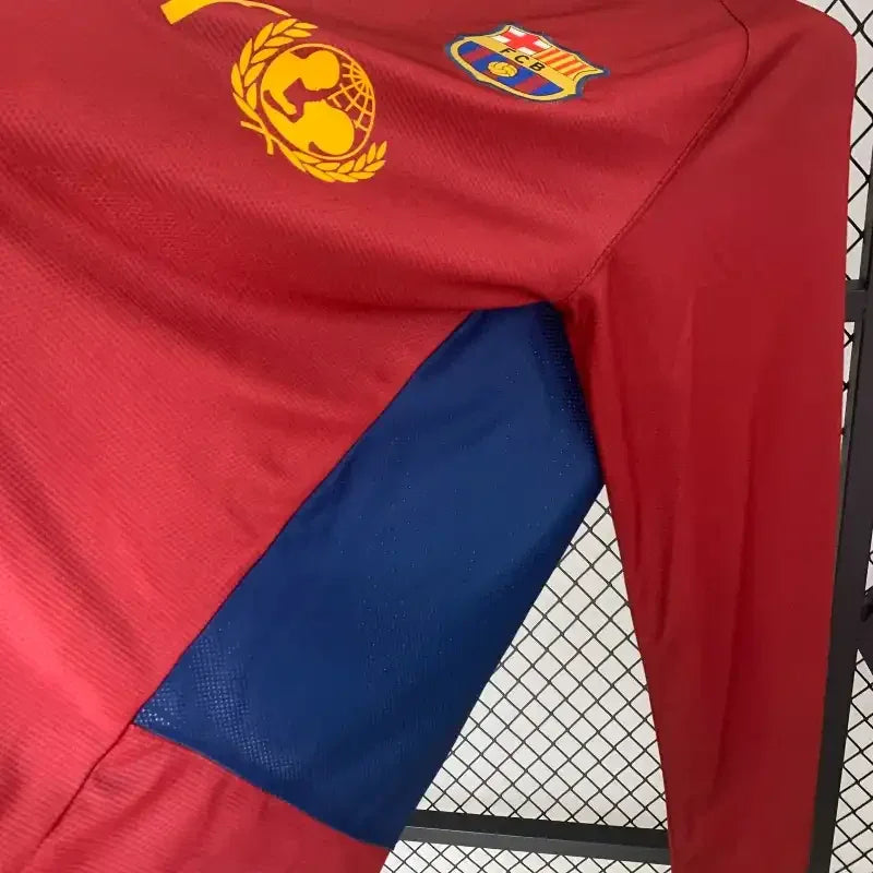 Camiseta Manga Larga Retro FC Barcelona 2008-09 - Fútbol Club Vintage