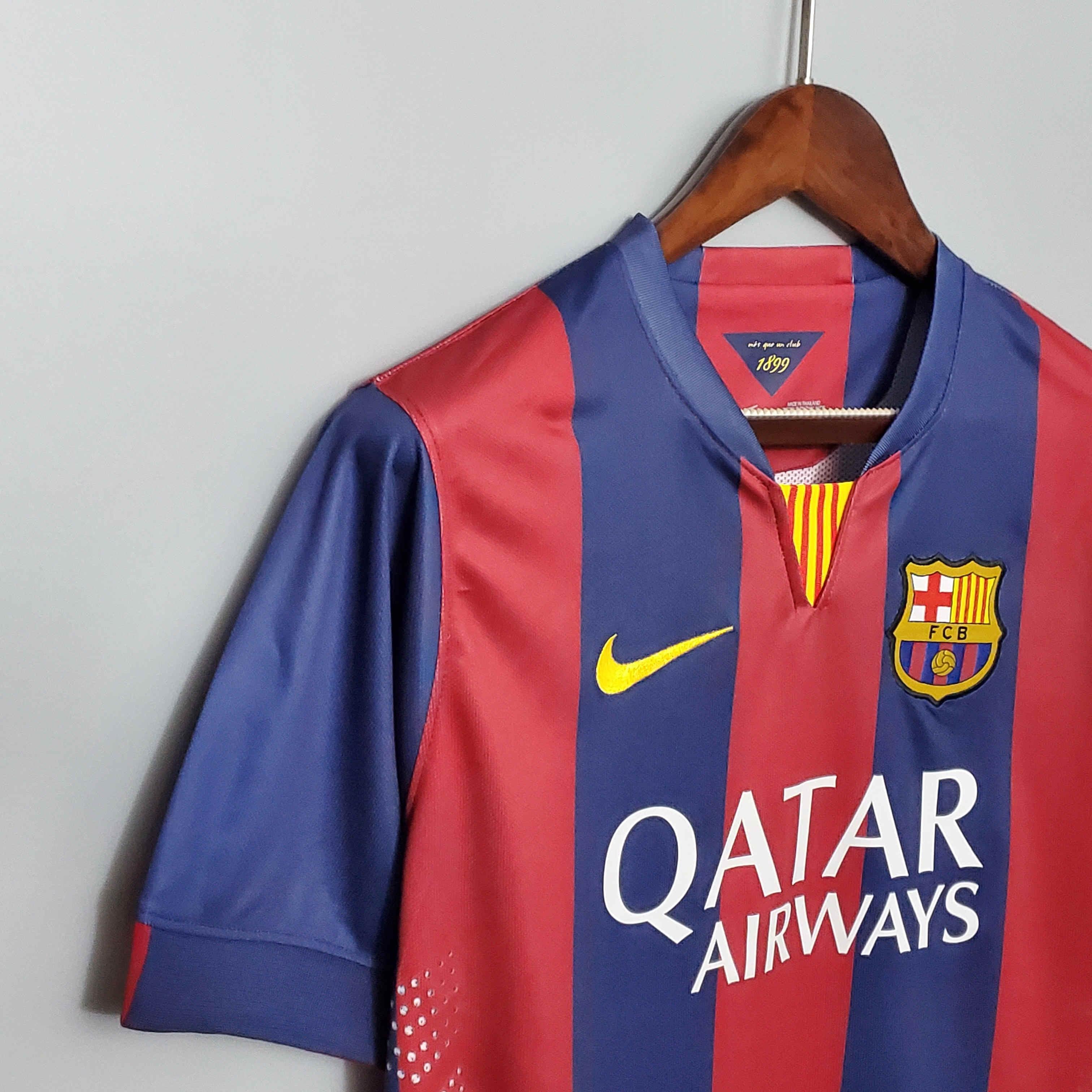 Camiseta Retro FC Barcelona 2014-15 - Fútbol Club Vintage