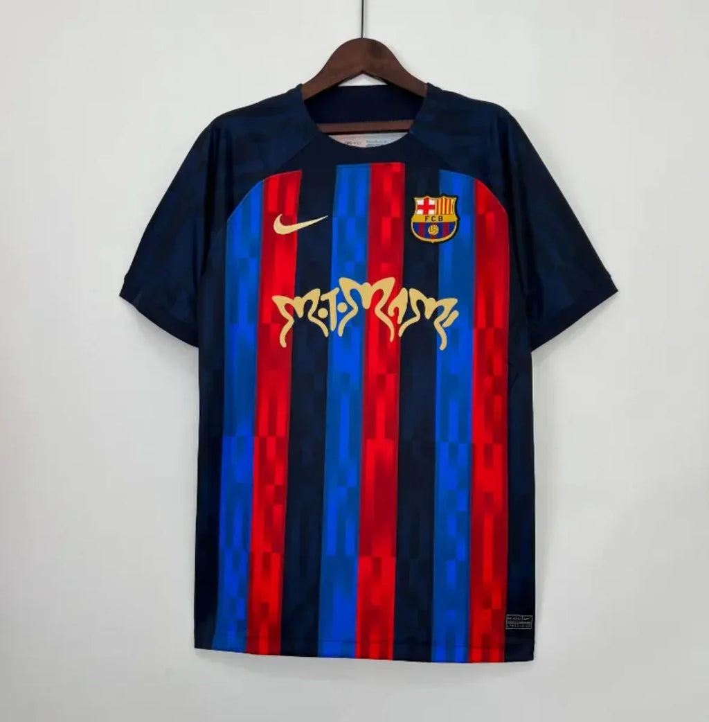 Camiseta Retro FC Barcelona Edición Especial Motomami 2022-23 - Fútbol Club Vintage