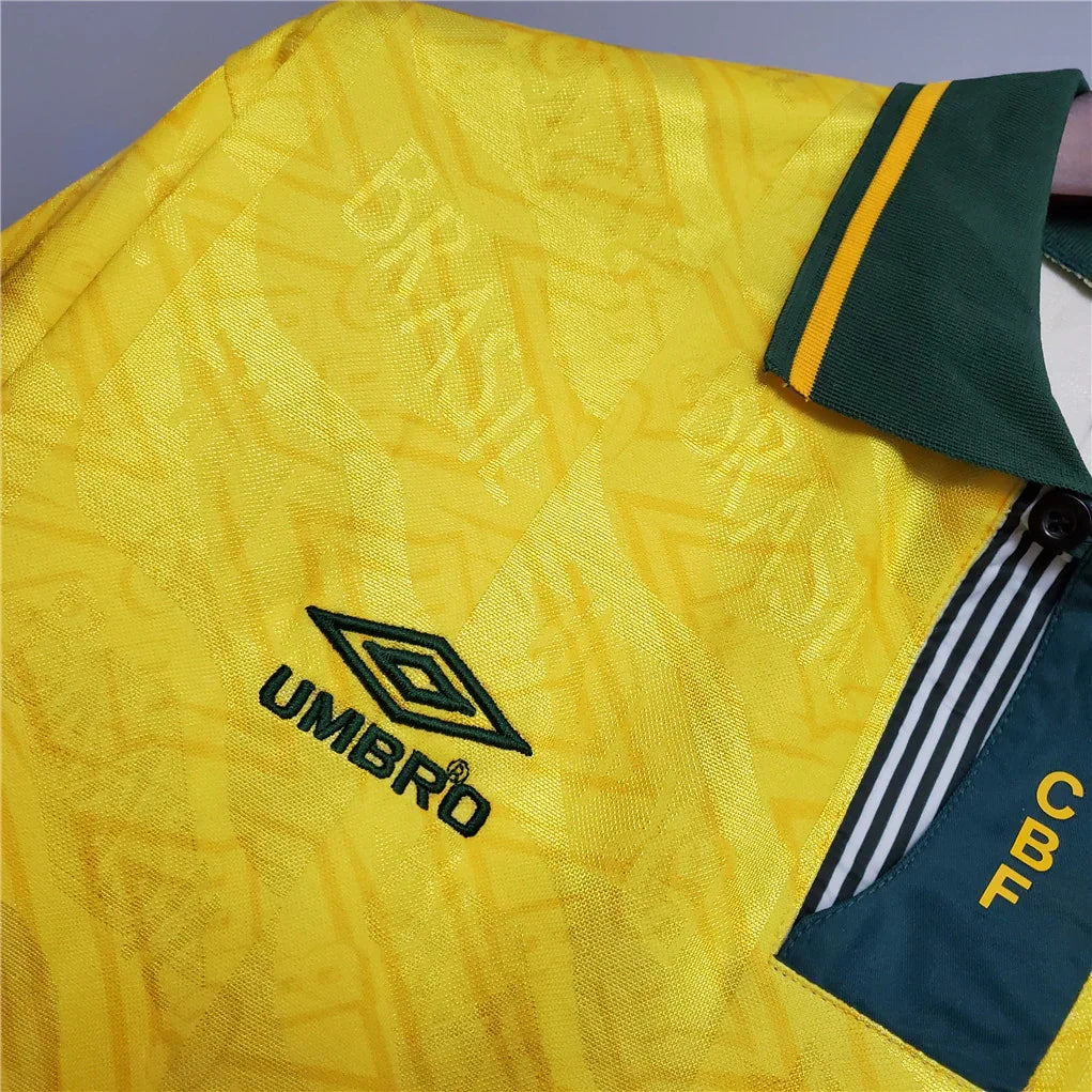 Camiseta Retro Brasil 1991-93 - Fútbol Club Vintage