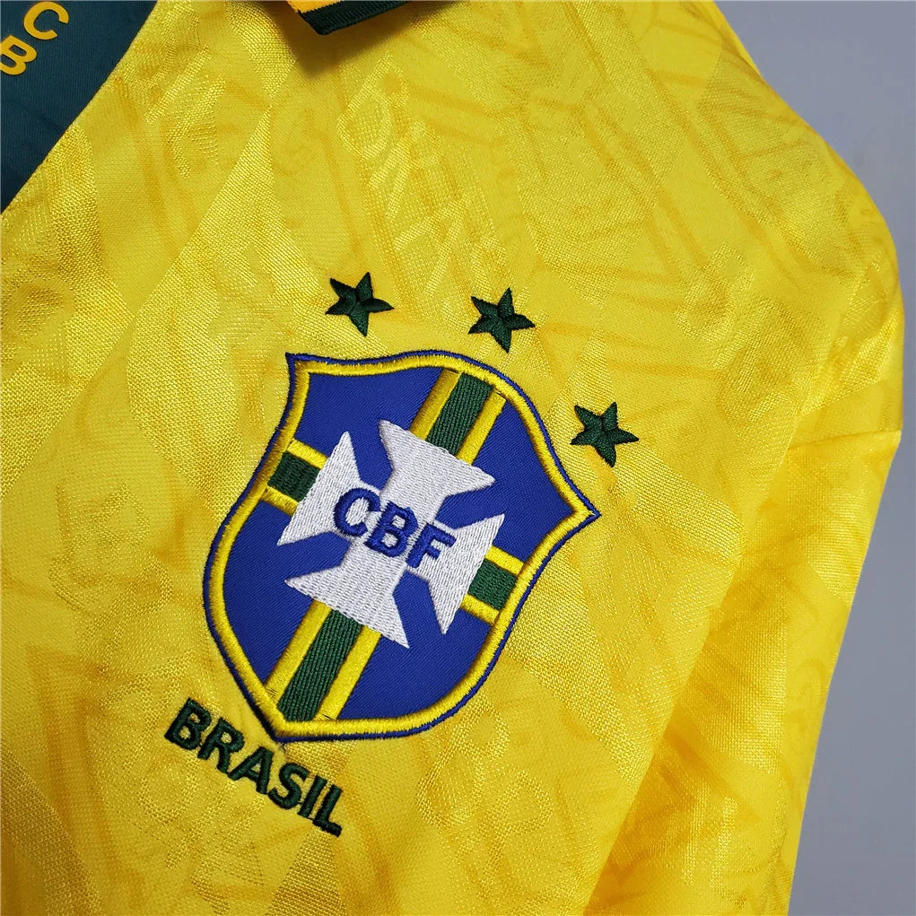 Camiseta Retro Brasil 1991-93 - Fútbol Club Vintage