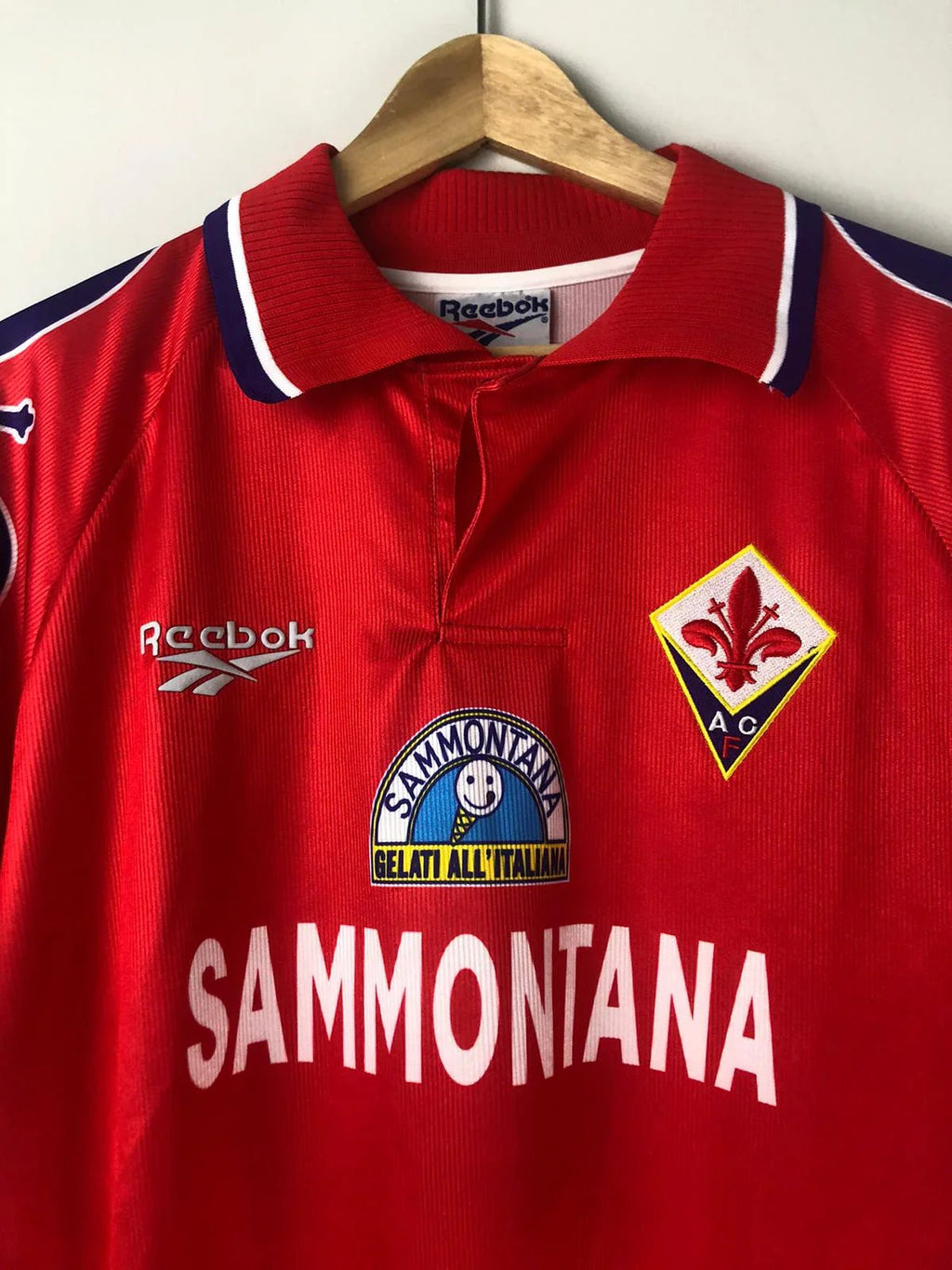 Camiseta Retro Batistuta ACF Fiorentina Visitante 1995-96 - Fútbol Club Vintage