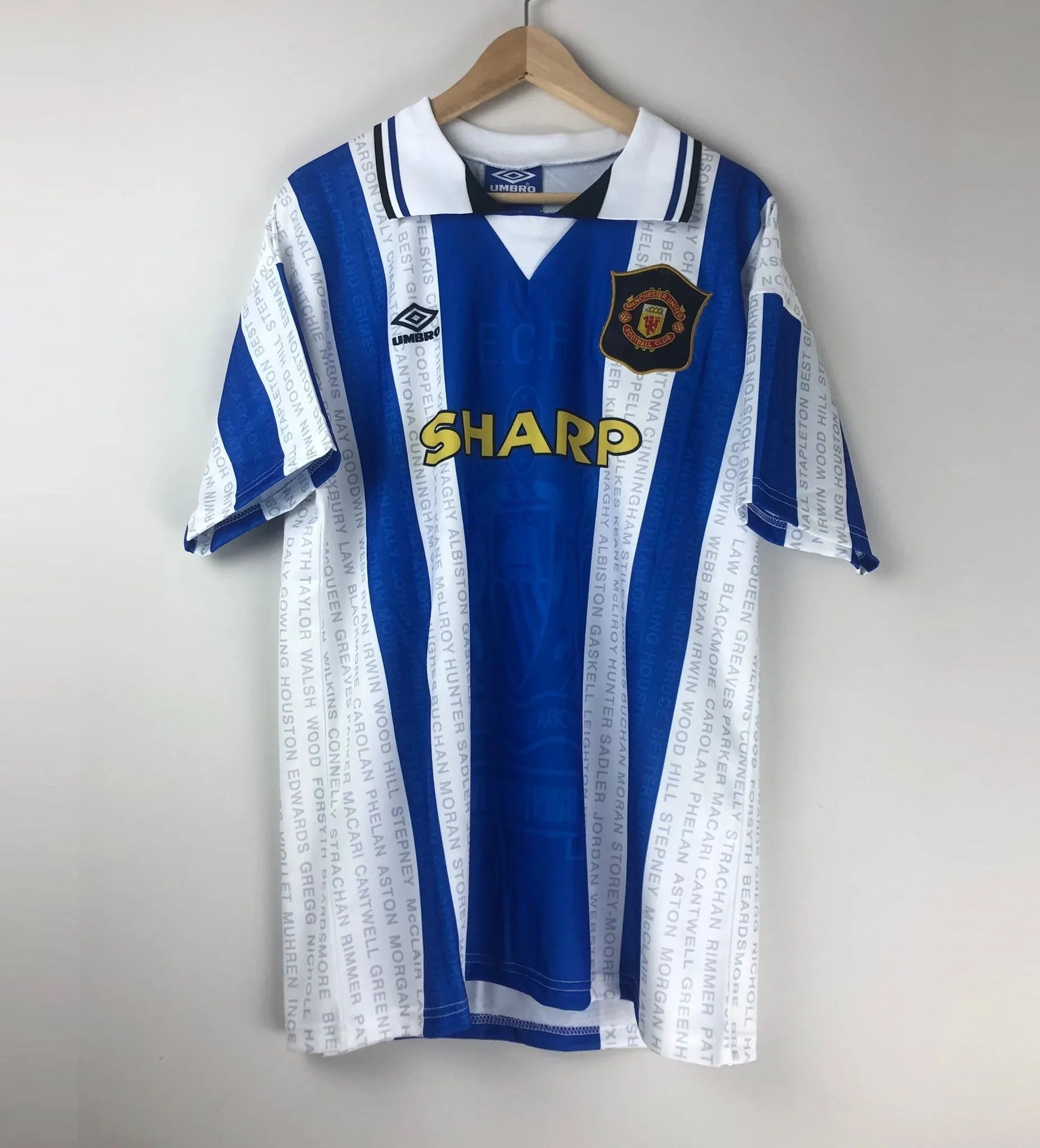 Camiseta Retro Cantona Manchester United FC Visitante 1994-95 - Fútbol Club Vintage