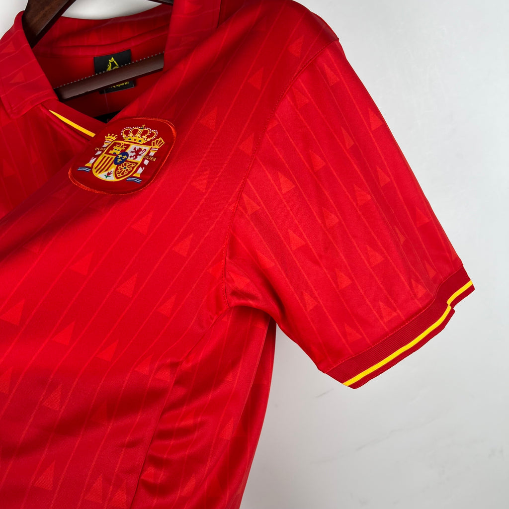 Camiseta Selección España Retro 1988-91 Local