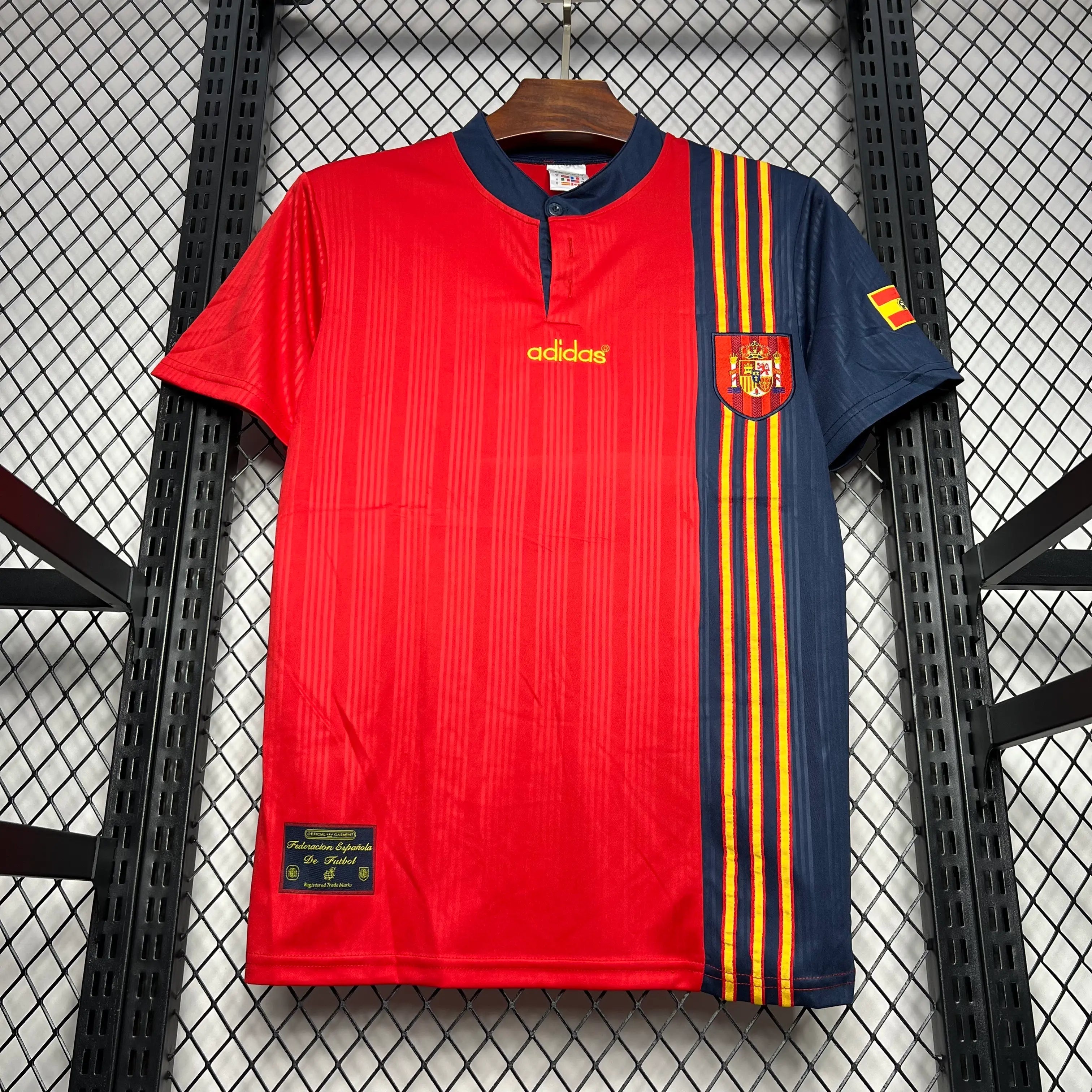Camiseta Selección España Retro 1996 Local