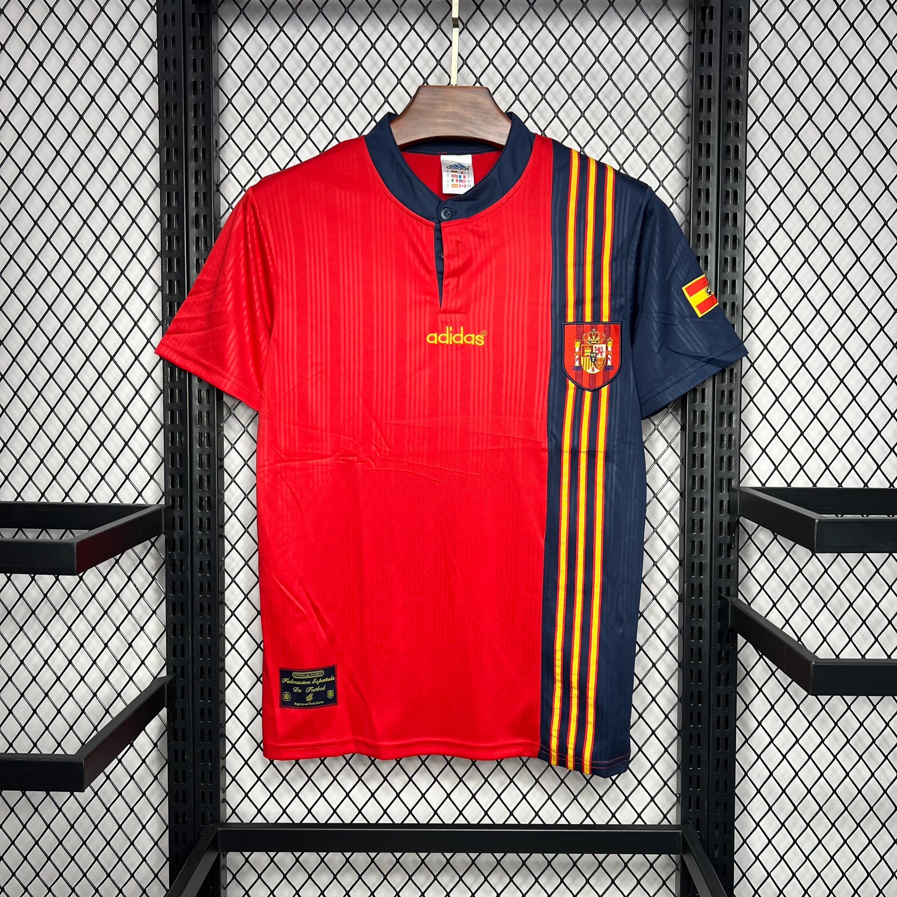 Camiseta Selección España Retro 1996 Local