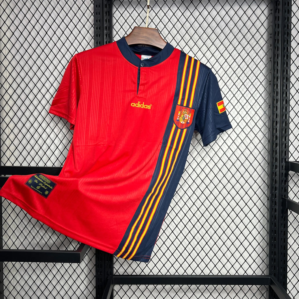 Camiseta Selección España Retro 1996 Local