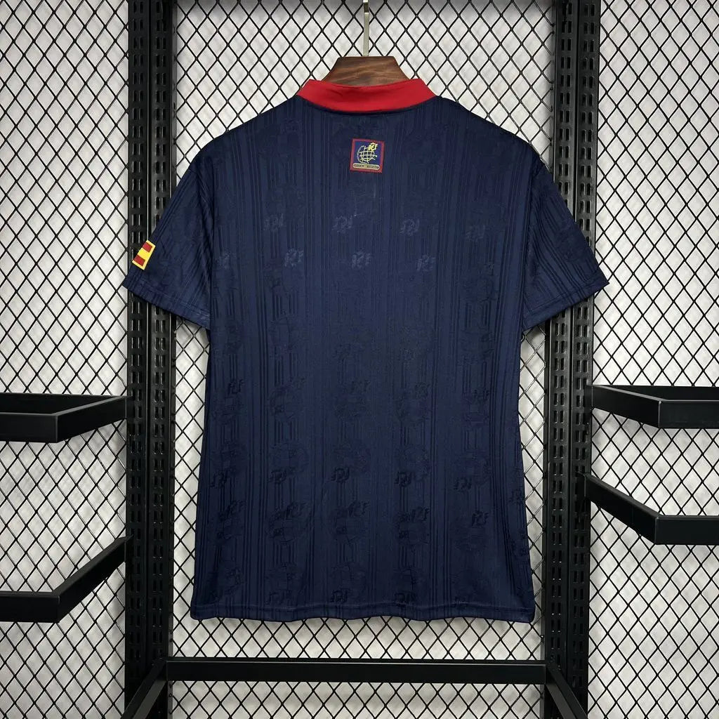 Camiseta Selección España Retro 1996 Visitante