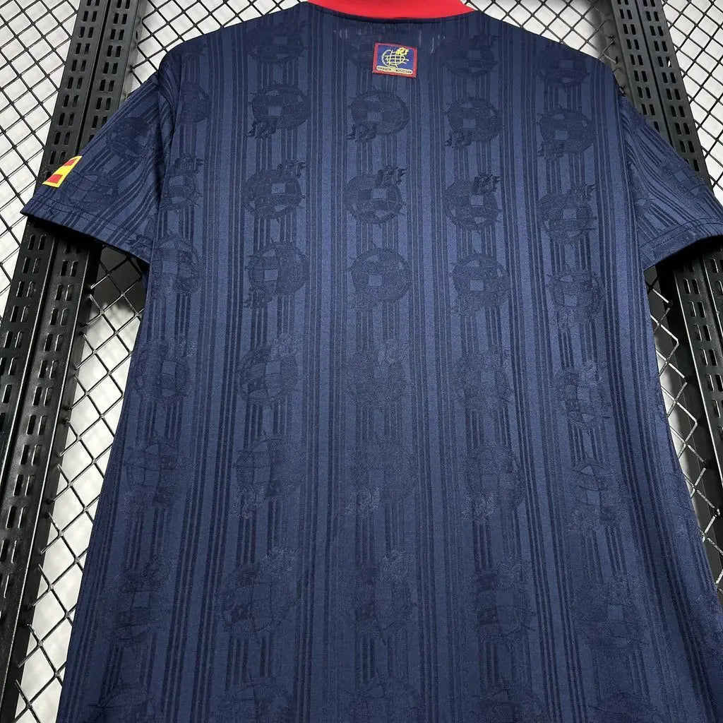 Camiseta Selección España Retro 1996 Visitante