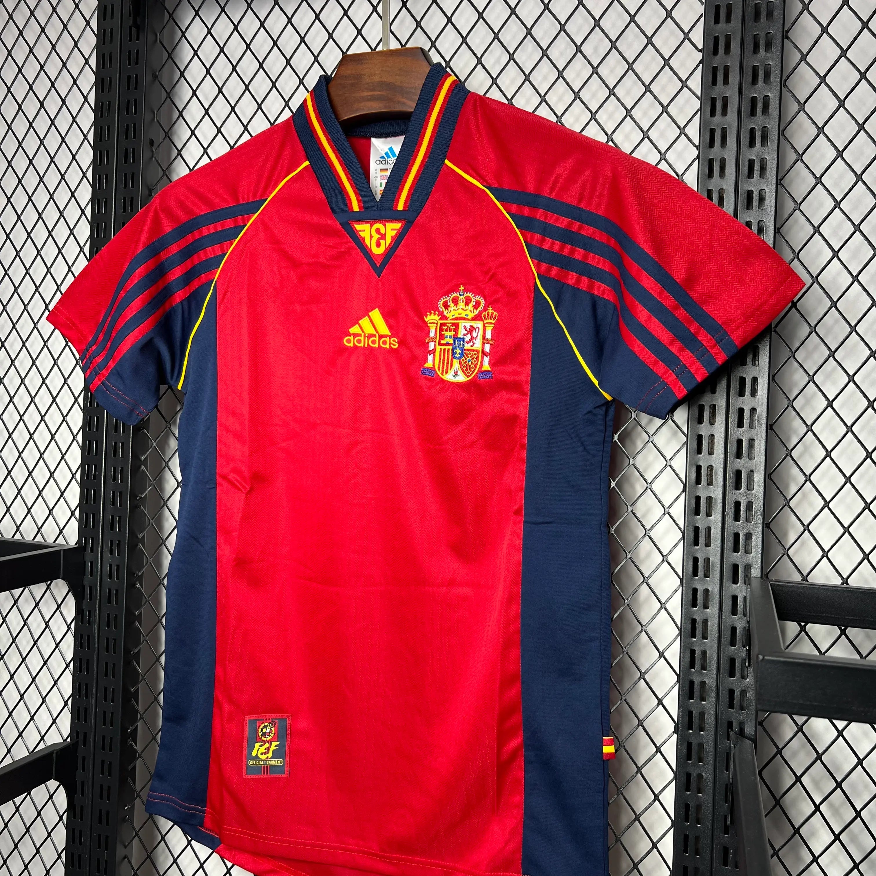 Camiseta Selección España Retro 1998 Local