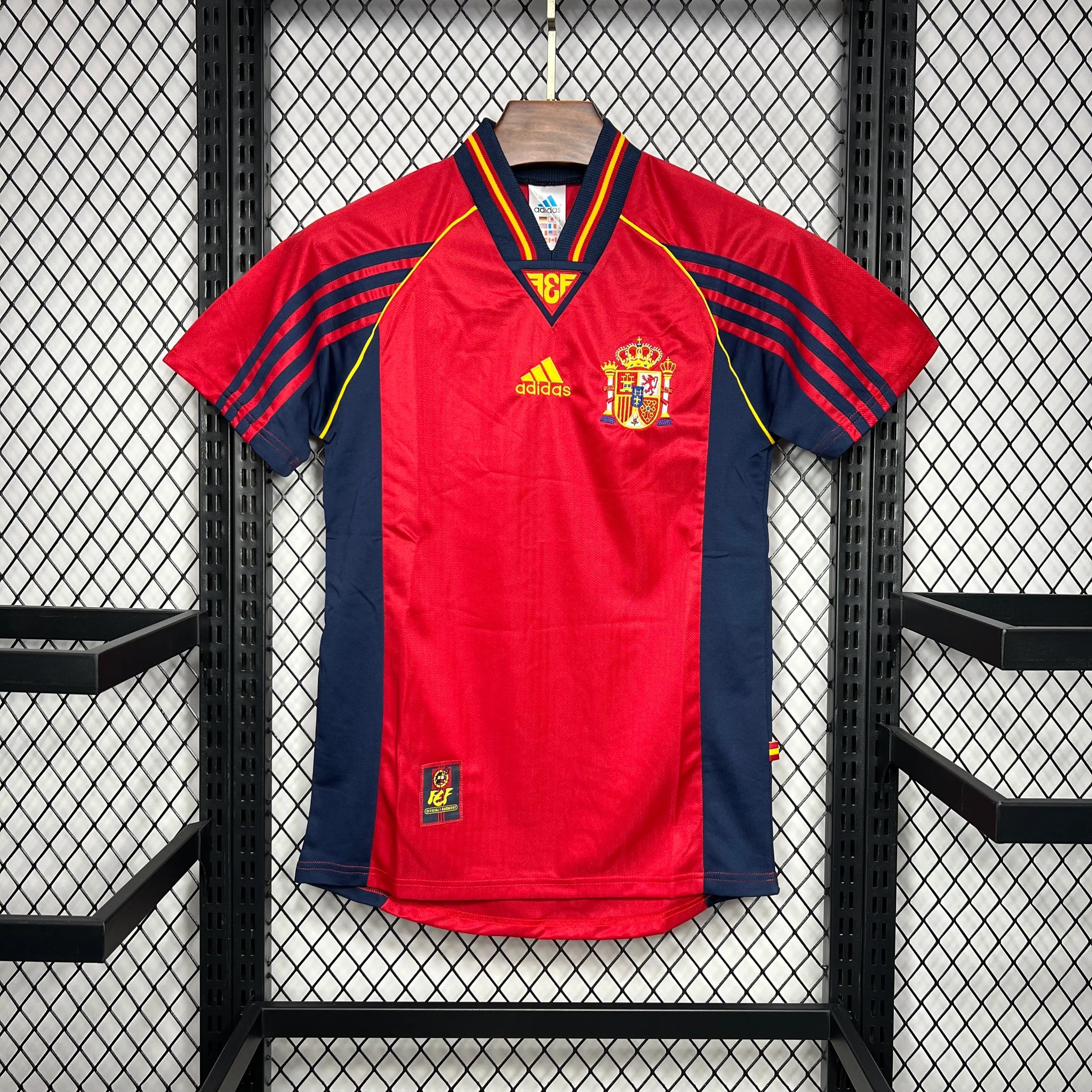Camiseta Selección España Retro 1998 Local