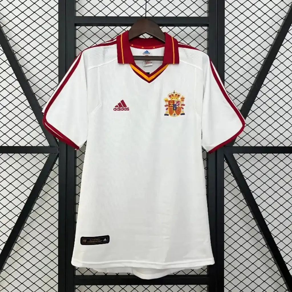 Camiseta Selección España Retro 2000 Visitante