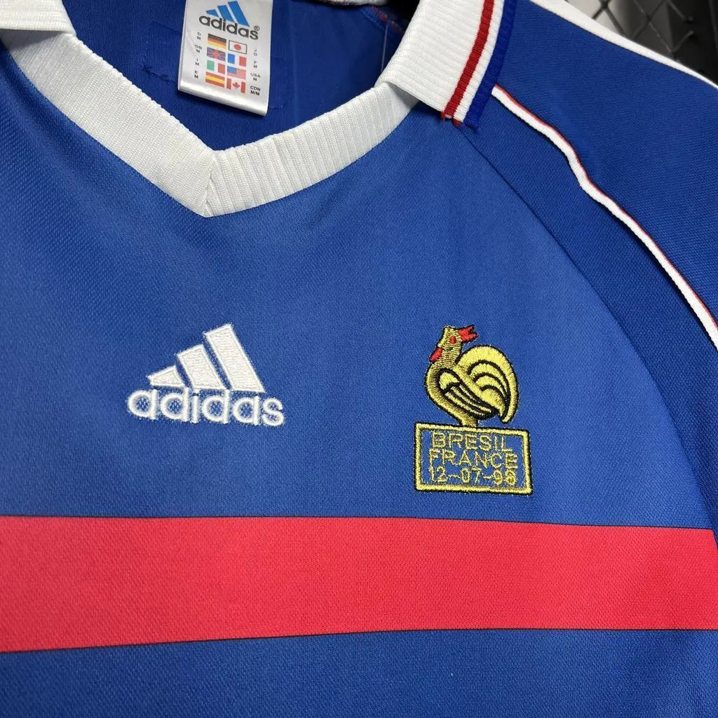 Camiseta Selección Francia Retro 1998 Local