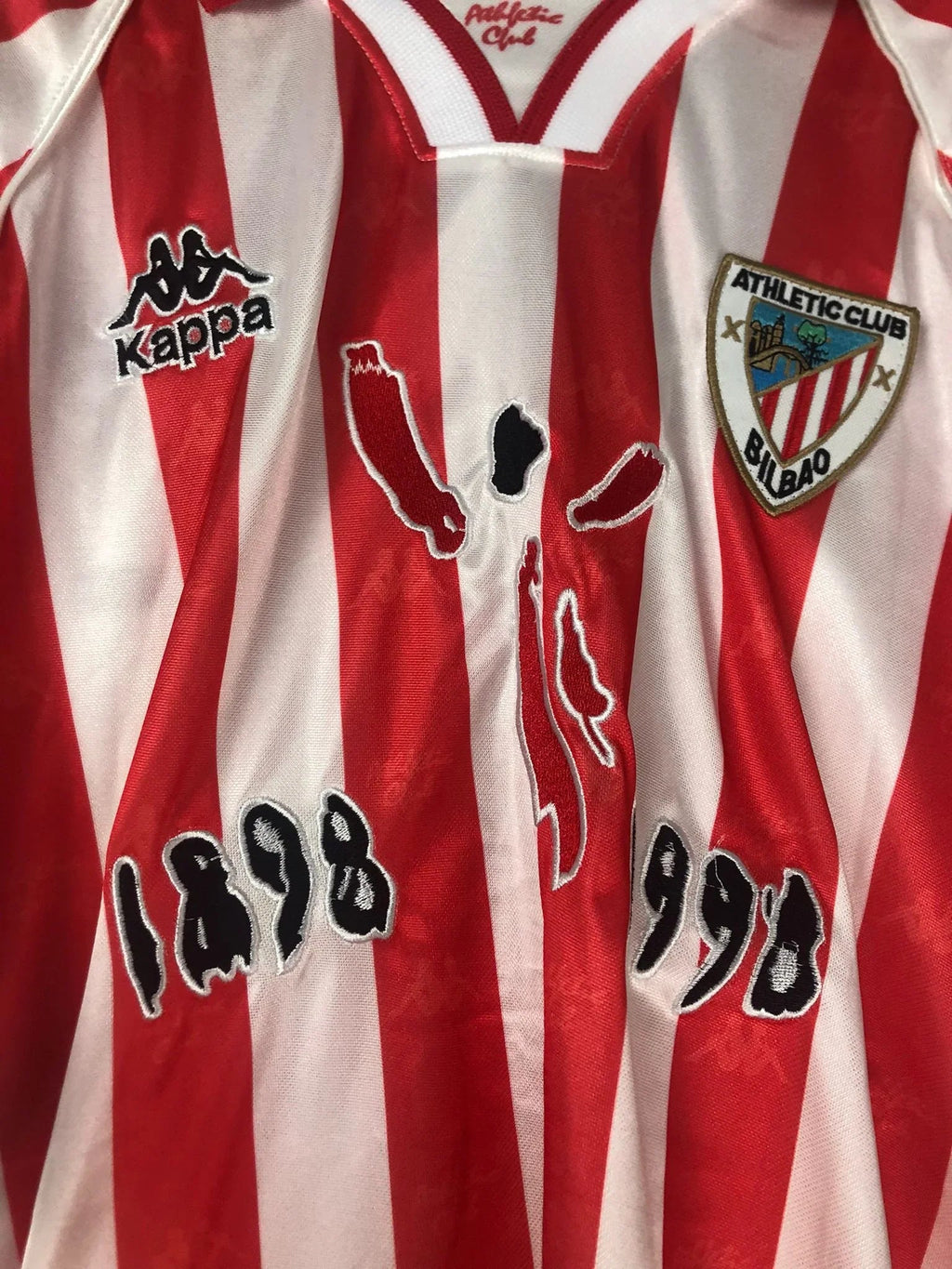 Camiseta Retro Urzaiz Athletic Club Centenario 1997-98 - Fútbol Club Vintage
