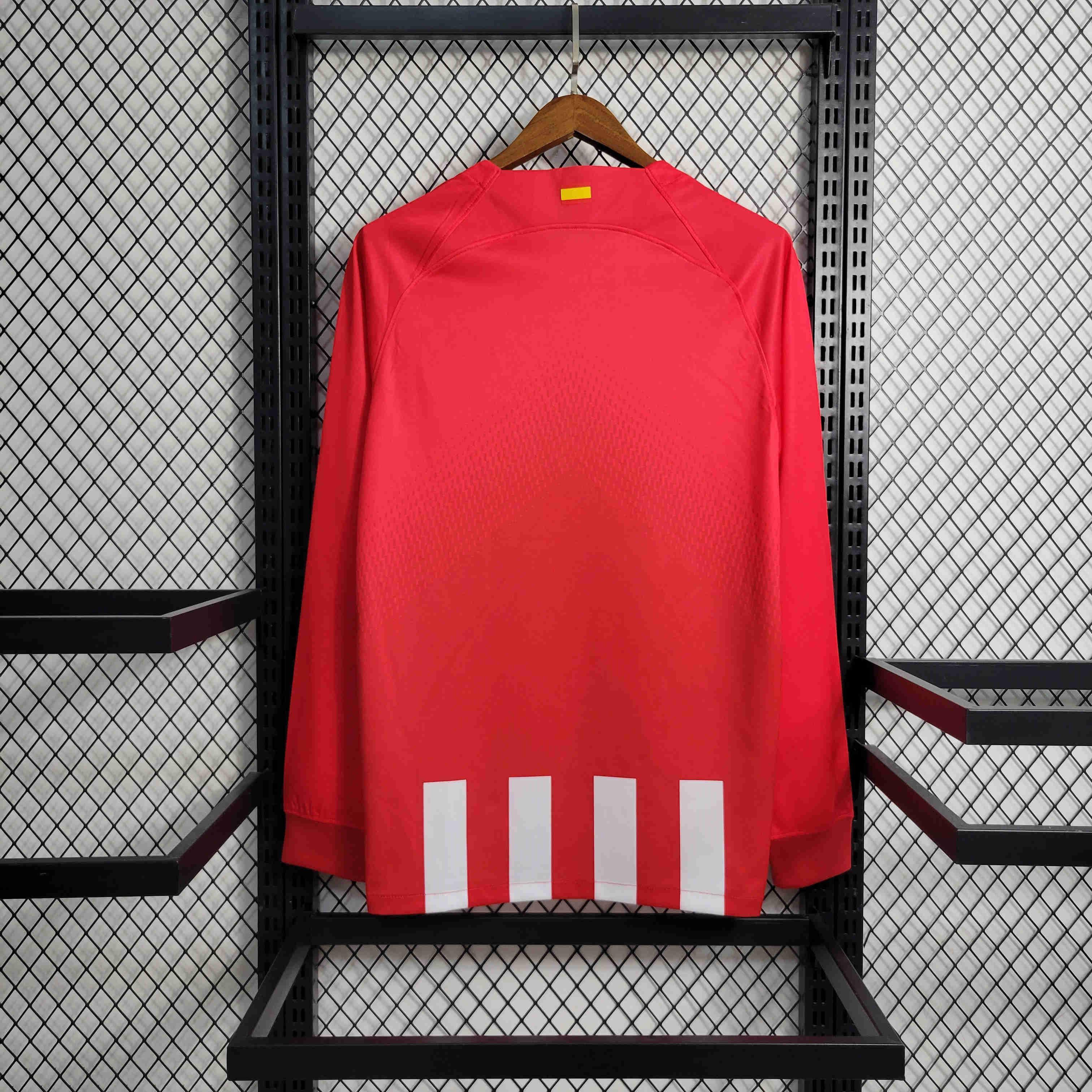 Retro Club Atlético de Madrid Manga Larga 2023 - Fútbol Club Vintage