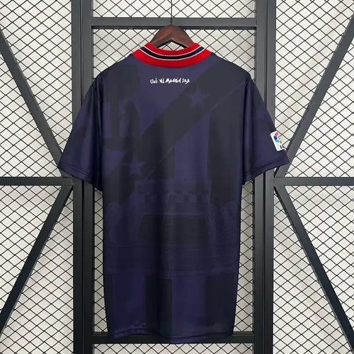 Retro Club Atlético de Madrid Visitante 1995-96 - Fútbol Club Vintage