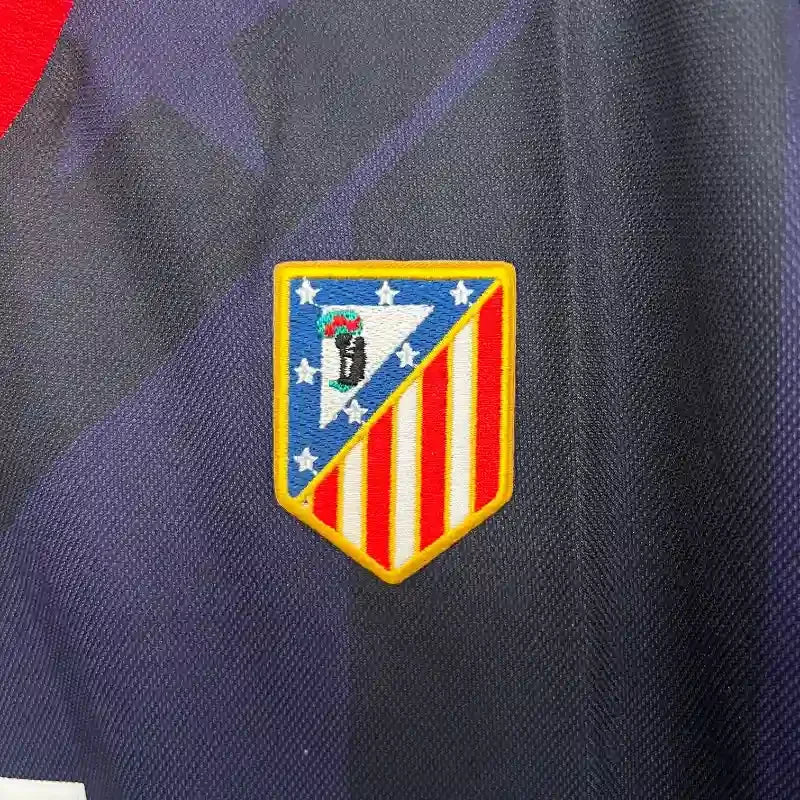 Retro Club Atlético de Madrid Visitante 1995-96 - Fútbol Club Vintage