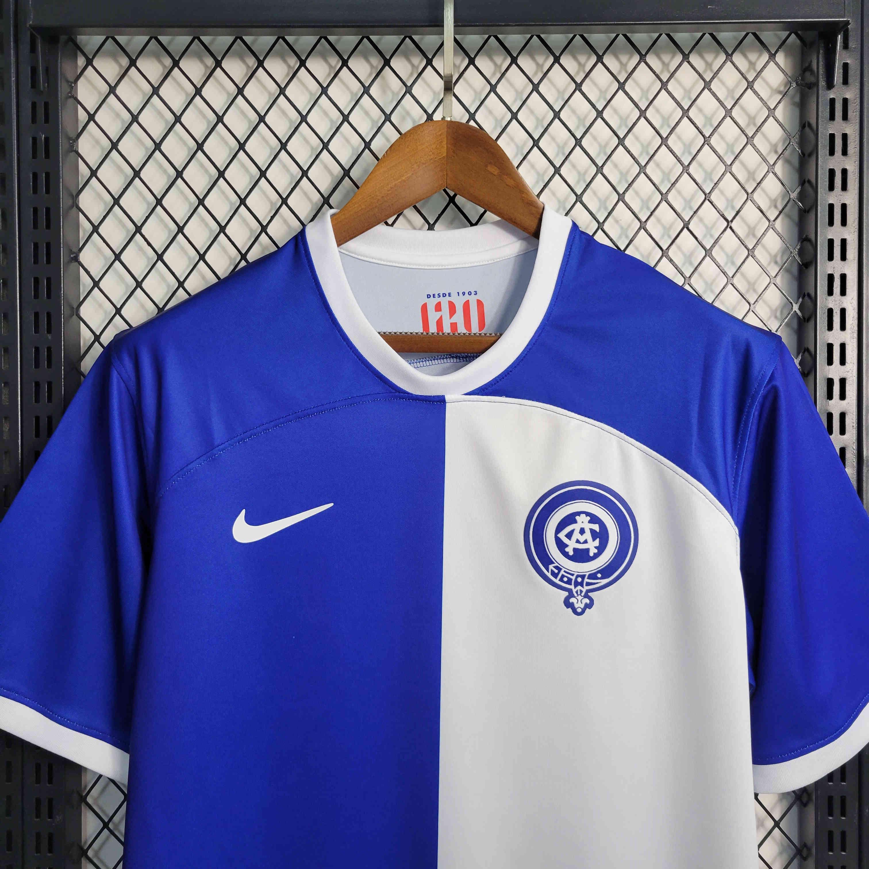 Retro Club Atlético de Madrid Visitante 2023 - Fútbol Club Vintage