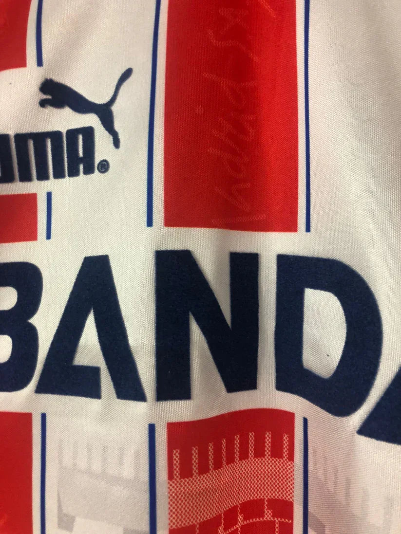 Camiseta Retro Club Cholo Simeone Atlético de Madrid 1996 - Fútbol Club Vintage