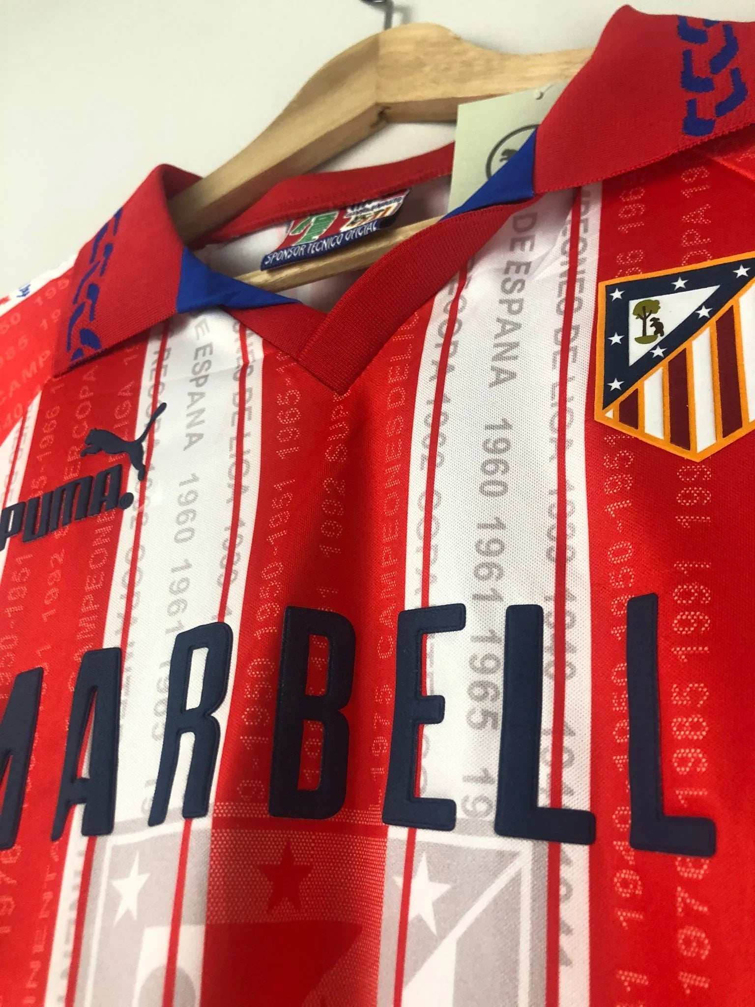 Camiseta Retro Vieri Atlético de Madrid 1995 - Fútbol Club Vintage