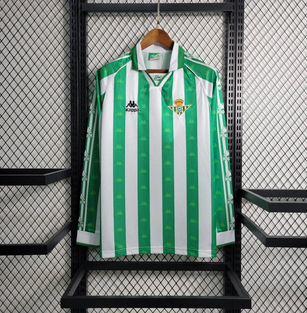 Camsieta CR Betis Balompié (manga larga) 1995-97 - Fútbol Club Vintage