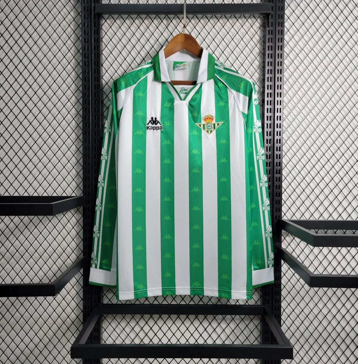 Camsieta CR Betis Balompié (manga larga) 1995-97 - Fútbol Club Vintage