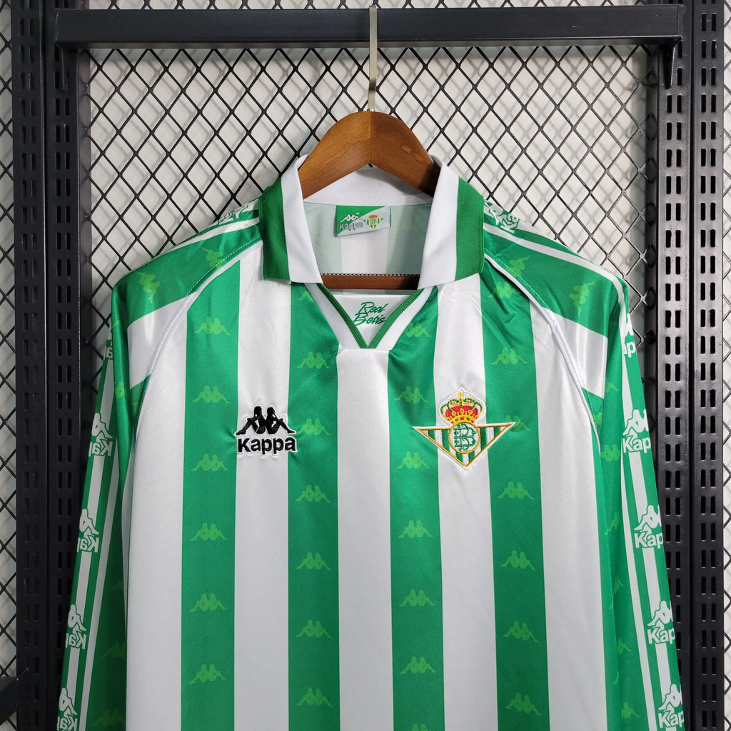 Camsieta CR Betis Balompié (manga larga) 1995-97 - Fútbol Club Vintage