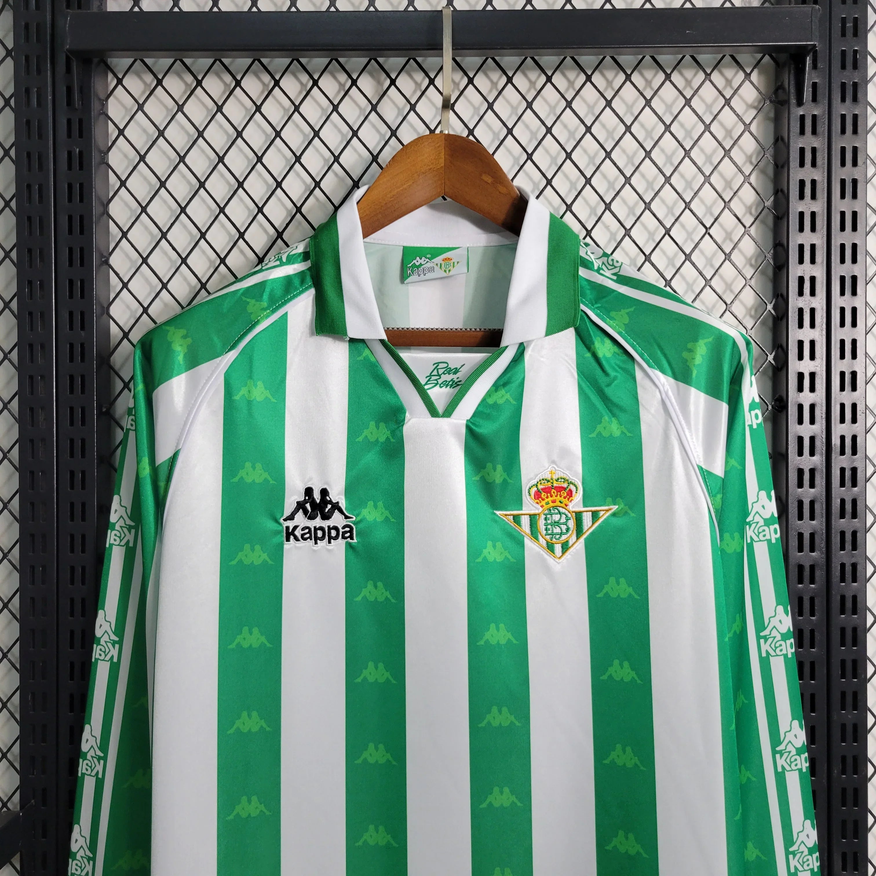 Camsieta CR Betis Balompié (manga larga) 1995-97 - Fútbol Club Vintage