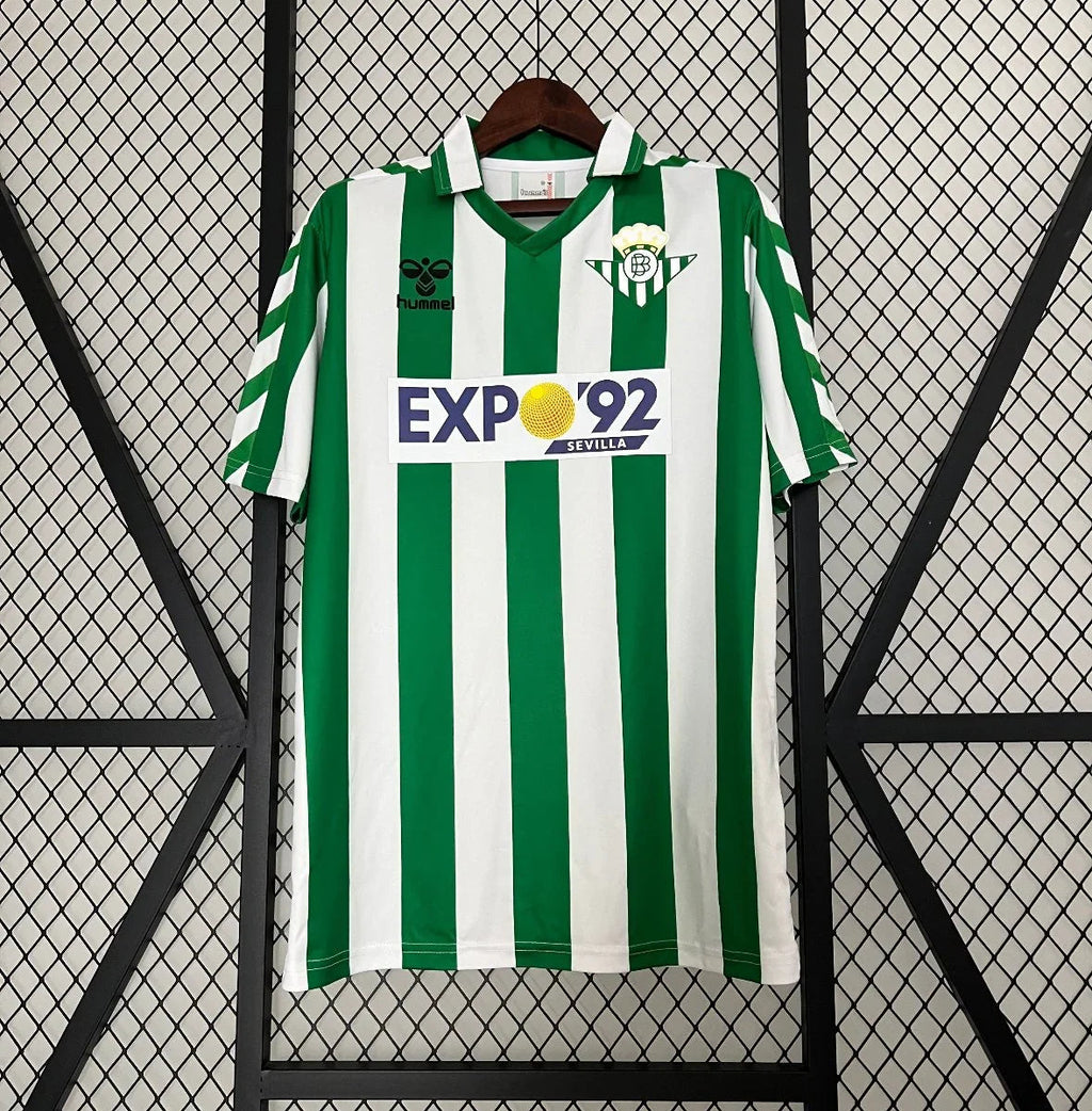 Camiseta Retro CR Betis Balompié 1988-89 - Fútbol Club Vintage