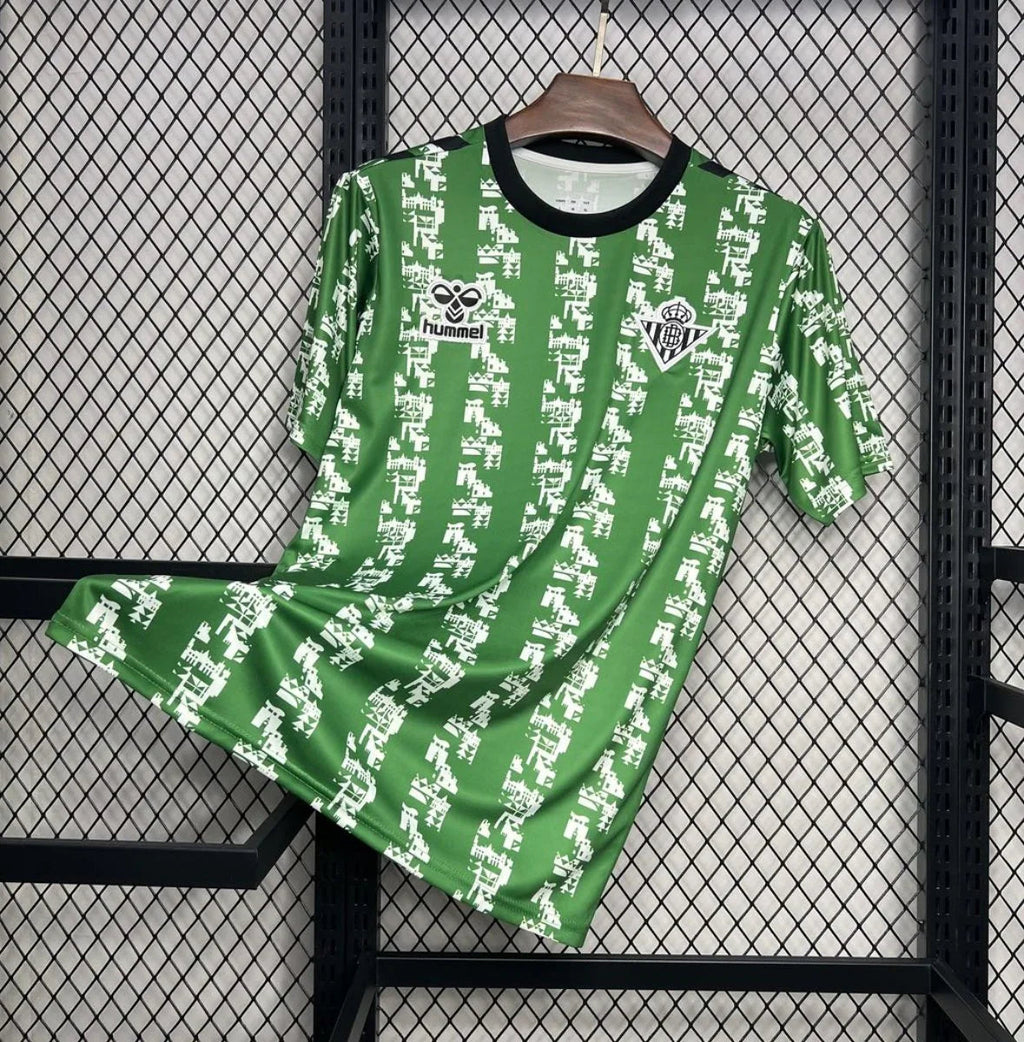 Camiseta Prepartido CR Betis Balompié 2024-25 - Fútbol Club Vintage