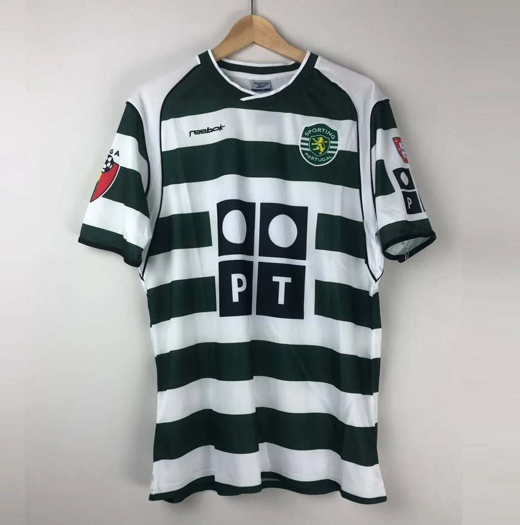 Camiseta Retro Cristiano Ronaldo Sporting CP 2002-03 - Fútbol Club Vintage