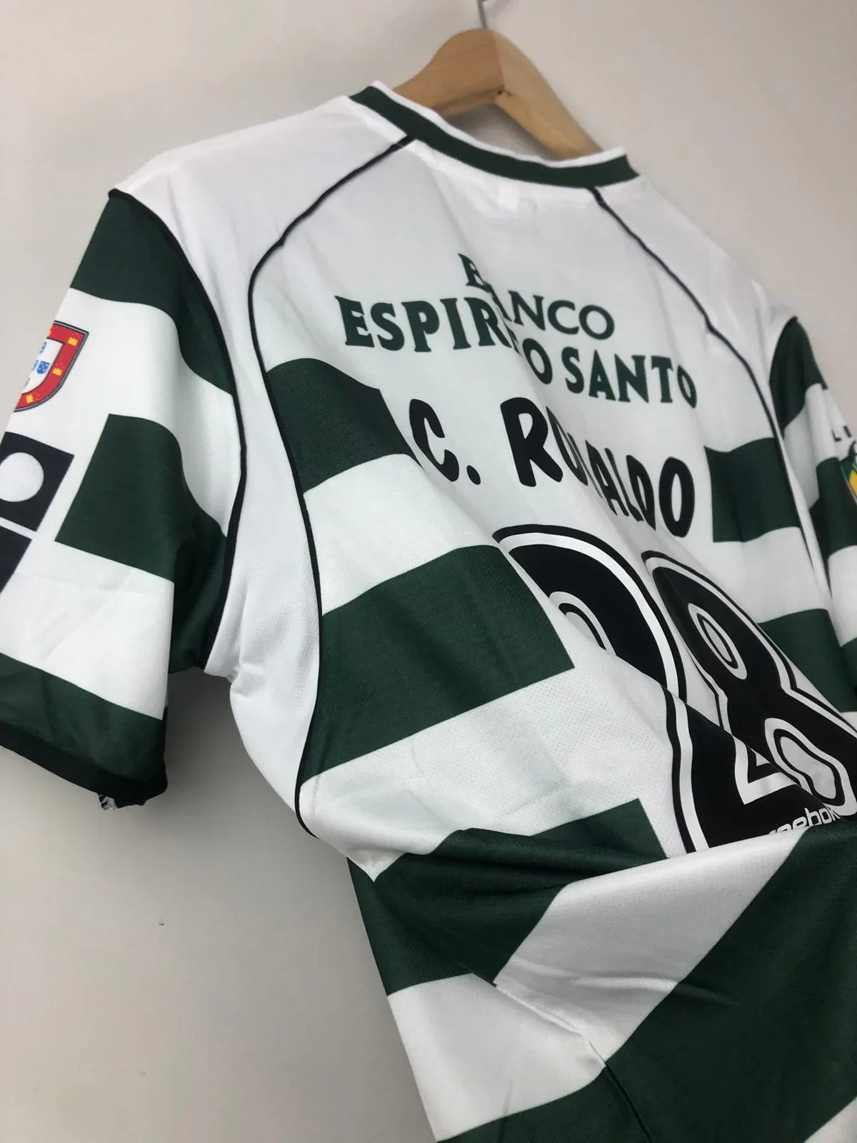 Camiseta Retro Cristiano Ronaldo Sporting CP 2002-03 - Fútbol Club Vintage