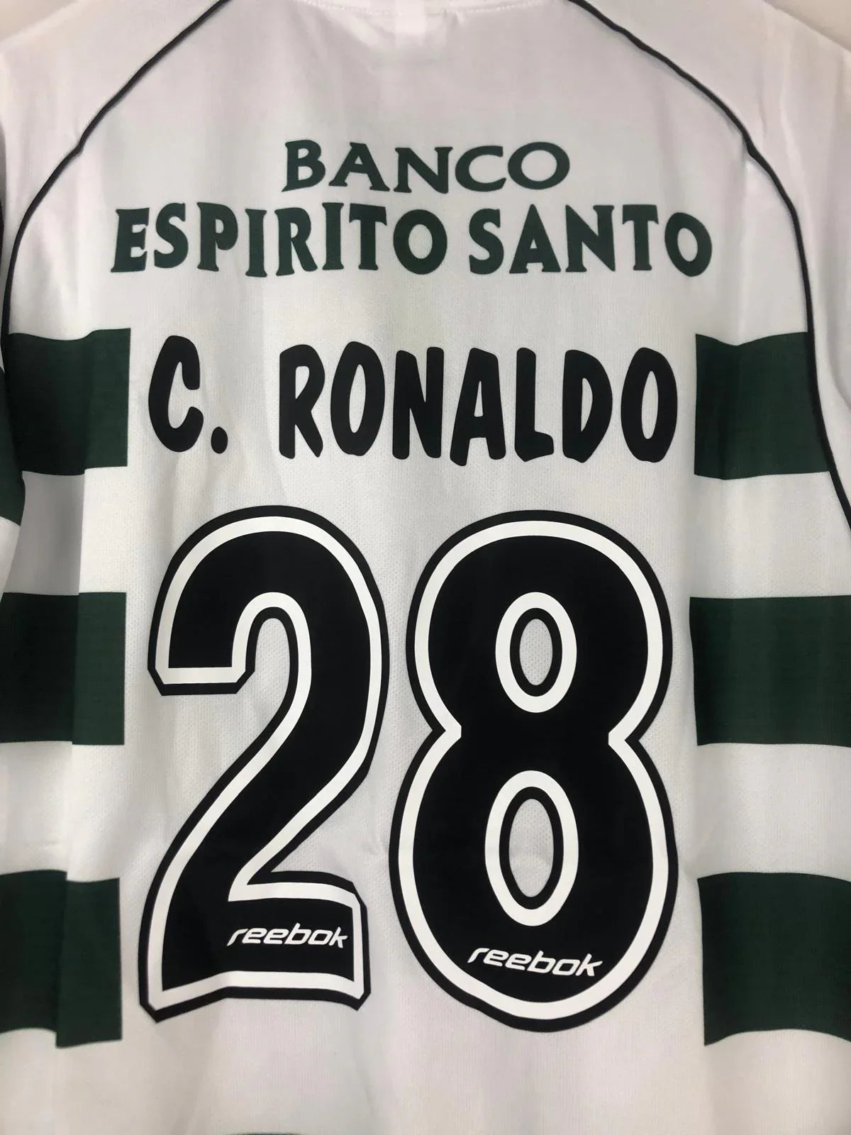 Camiseta Retro Cristiano Ronaldo Sporting CP 2002-03 - Fútbol Club Vintage