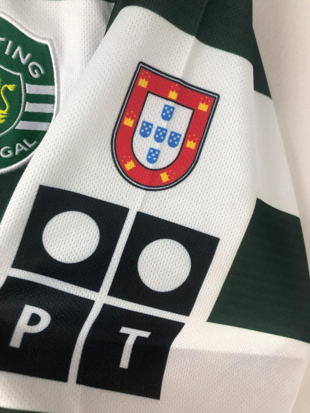 Camiseta Retro Cristiano Ronaldo Sporting CP 2002-03 - Fútbol Club Vintage