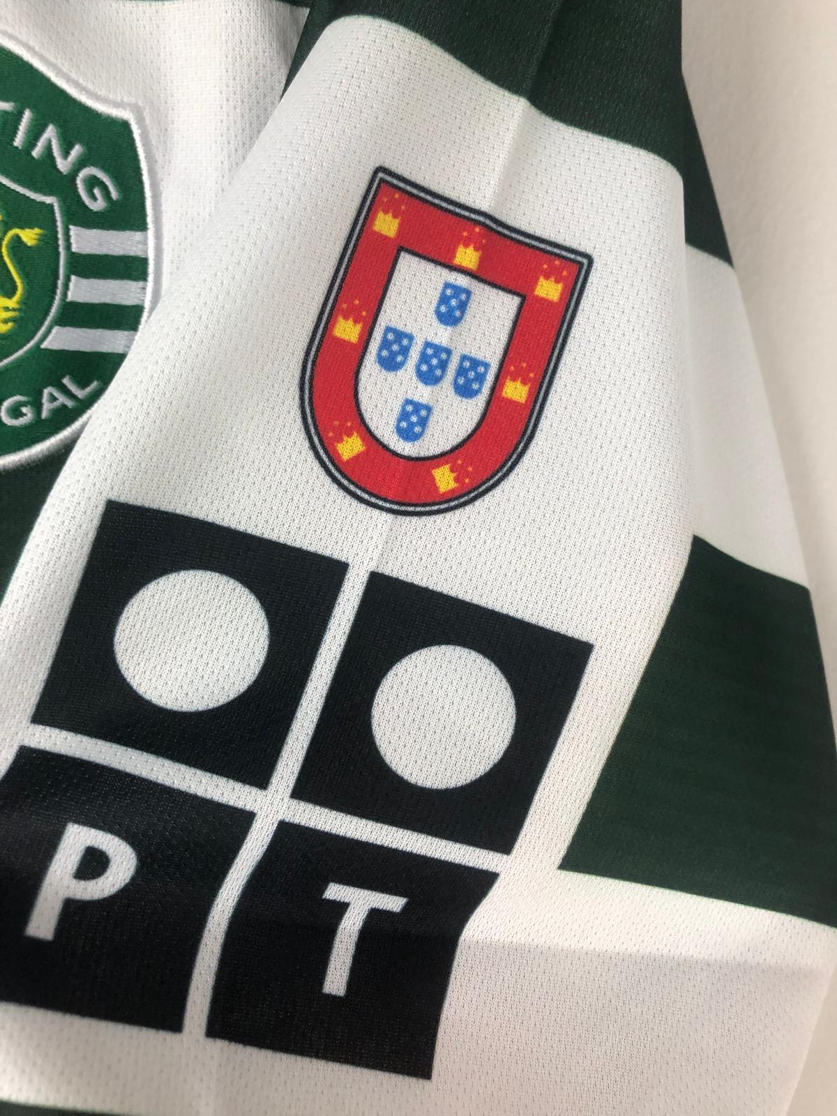 Camiseta Retro Cristiano Ronaldo Sporting CP 2002-03 - Fútbol Club Vintage