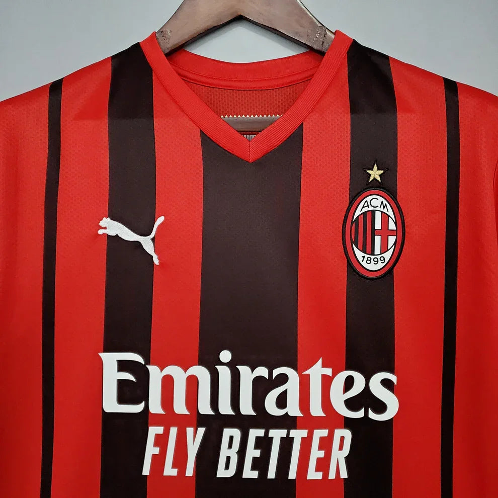Camiseta Retro AC Milán 2021-22 - Fútbol Club Vintage