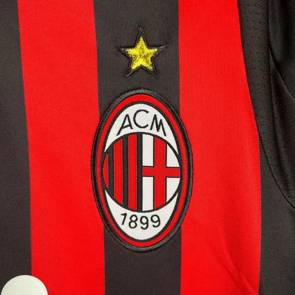 Camiseta Retro AC Milán Manga Larga 2009-10 - Fútbol Club Vintage