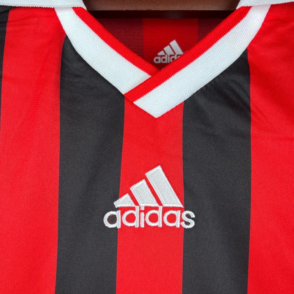 Camiseta Retro AC Milán Manga Larga 2009-10 - Fútbol Club Vintage