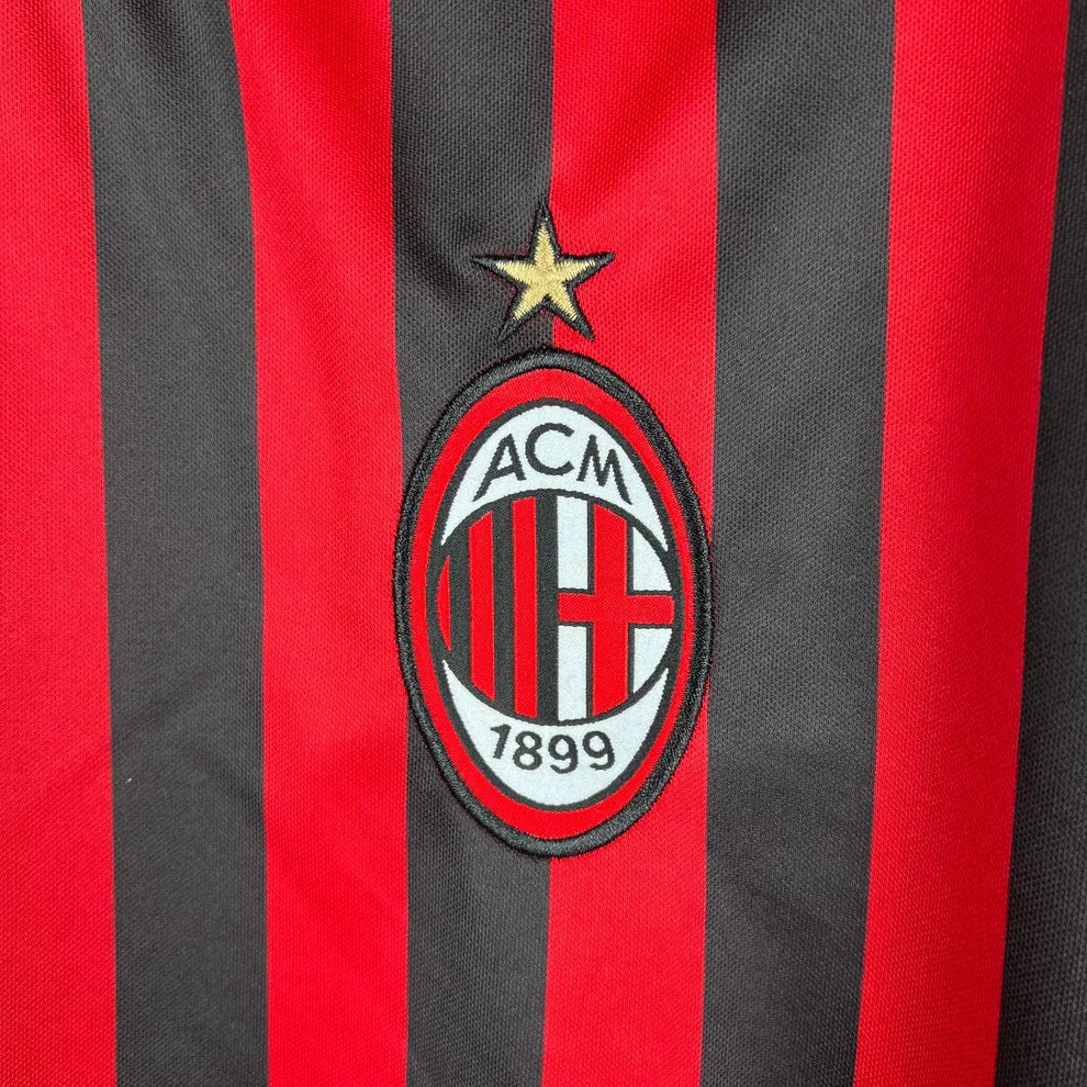 Camiseta Retro AC Milán Manga Larga 2011-12 - Fútbol Club Vintage