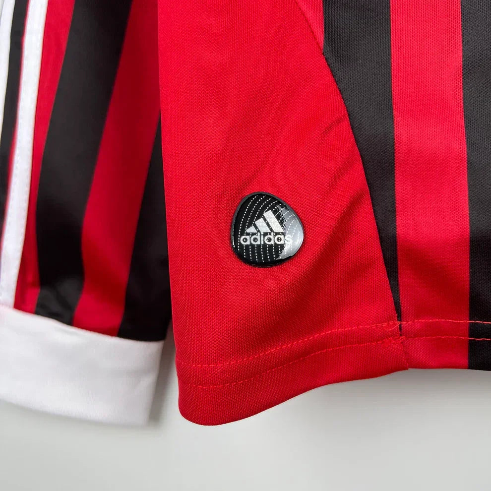 Camiseta Retro AC Milán Manga Larga 2011-12 - Fútbol Club Vintage